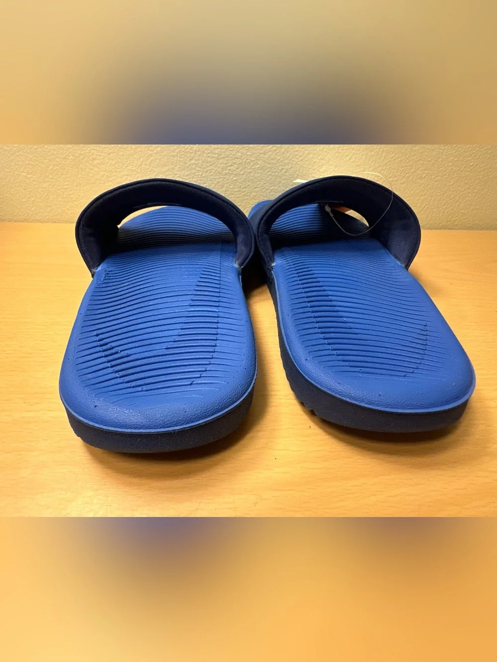 NWT Nike Kawa Slide Blue Void/Signal Blue Sandals  Kids Sz 6Y 819352-404